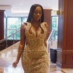 Porsha’s embellished gown on The Real Housewives of Atlanta