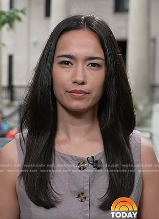 Emilie’s grey vest on Today