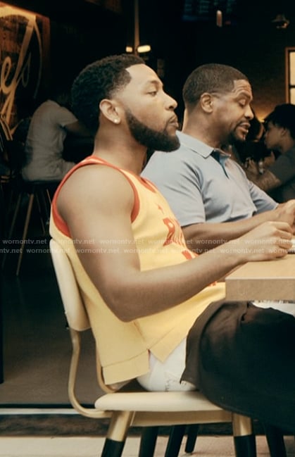 Emmett's yellow jersey on The Chi