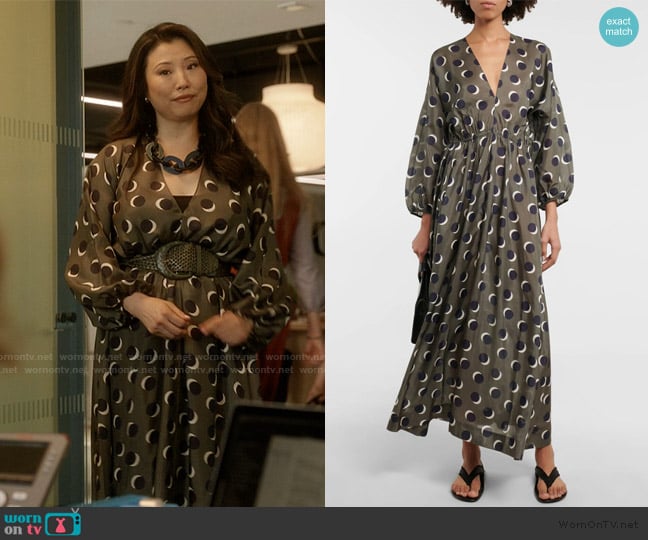 Eres Silk Maxi Dress