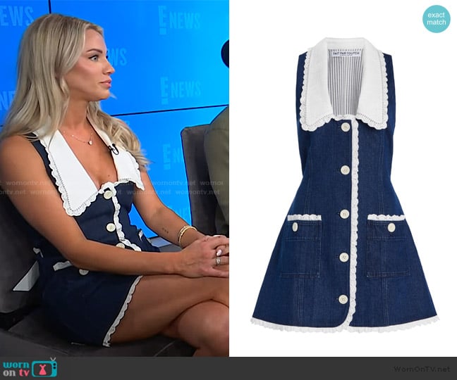 Fait Par Foutch Adrienna Dress worn by Calah Jackson on E! News