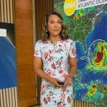 Ginger’s pink strappy sandals on Good Morning America