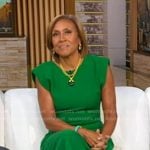 Robin’s green dress on Good Morning America