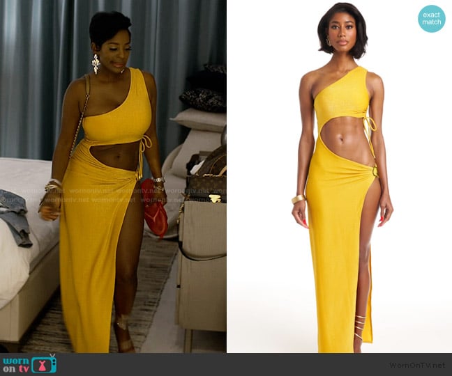 Gsaints Apparel Gia Dress worn by Shamea Morton Mwangi on The Real Housewives of Atlanta