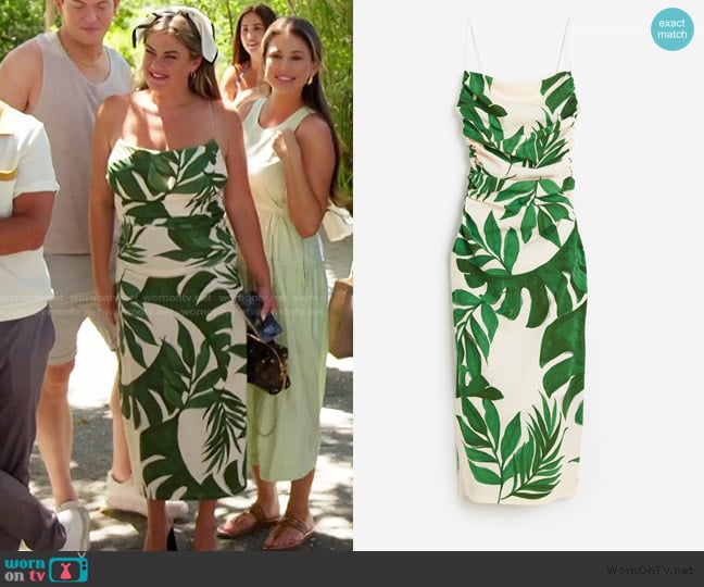 H&M Draped Bodycon Dress worn by Brittany Cartwright on The Valley