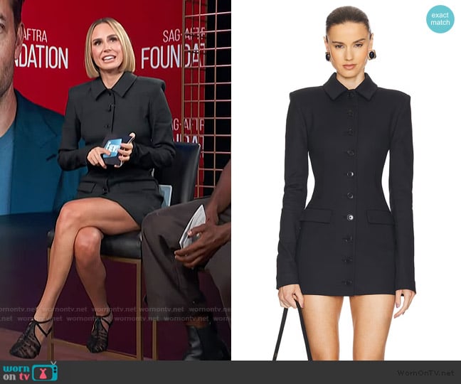Helsa The Little Lady Dress worn by Keltie Knight on E! News