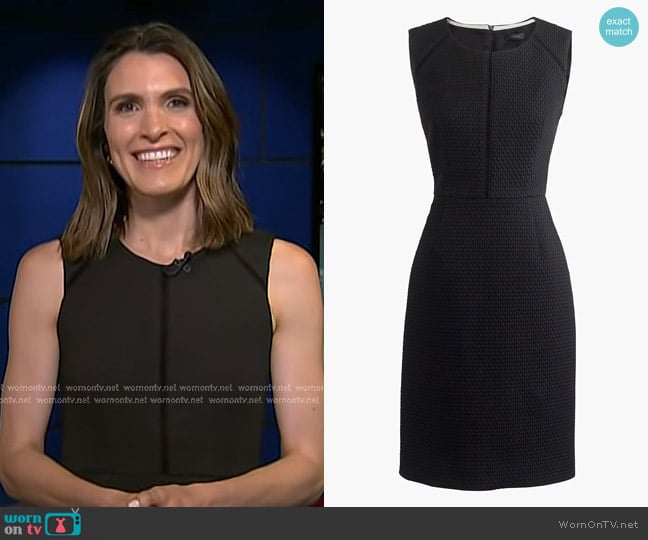 J. Crew Portfolio Dress worn by Molly Hunter on Today
