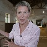 Janis Mackey Frayer’s pink dot print shirt on Today