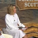 Jenna’s brown leather heel sandals on Today