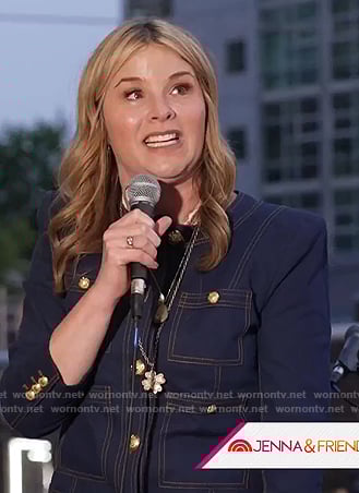 Jenna's denim jacket on Today