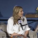 Jenna’s fringed floral skirt on Today