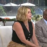 Jenna’s knotted leather heel sandals on Today
