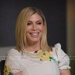 Jill’s white floral polka dot dress on Today