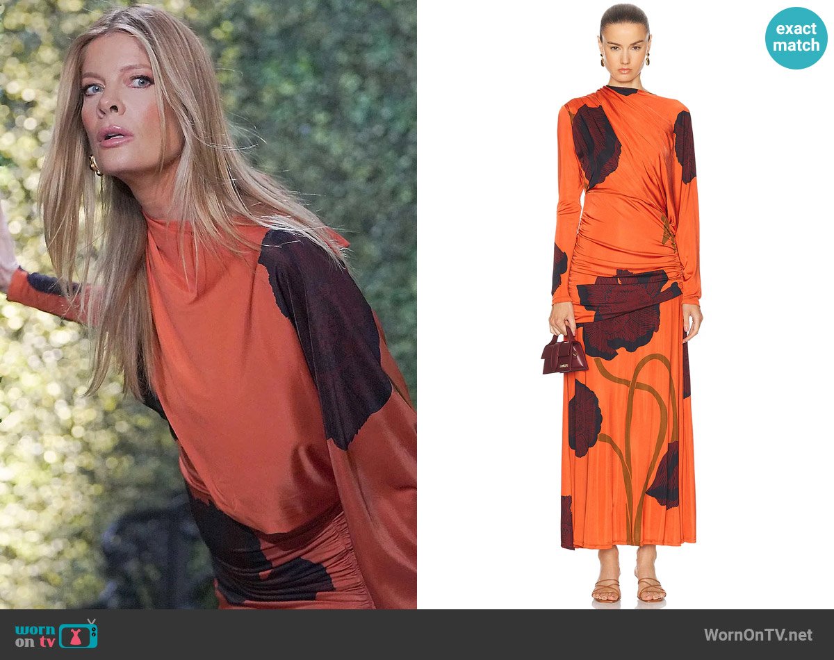 Johanna Ortiz Brisa Beduina Ankle Dress worn by Phyllis Summers (Michelle Stafford) on The Young and the Restless