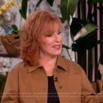 Joy’s khaki cargo jacket on The View