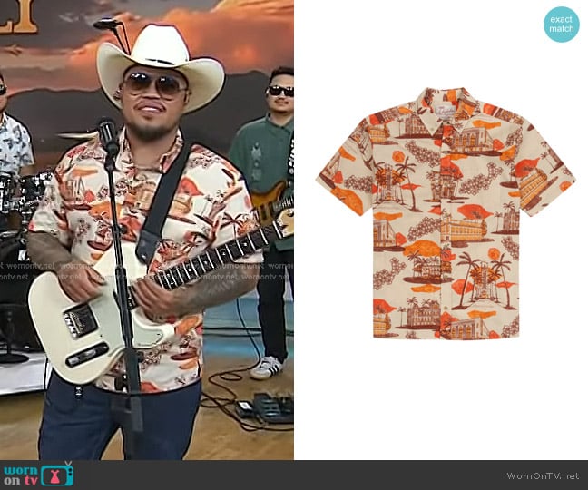 Solario in Sunset by Kahala Hale Kou worn by Maoli on Today