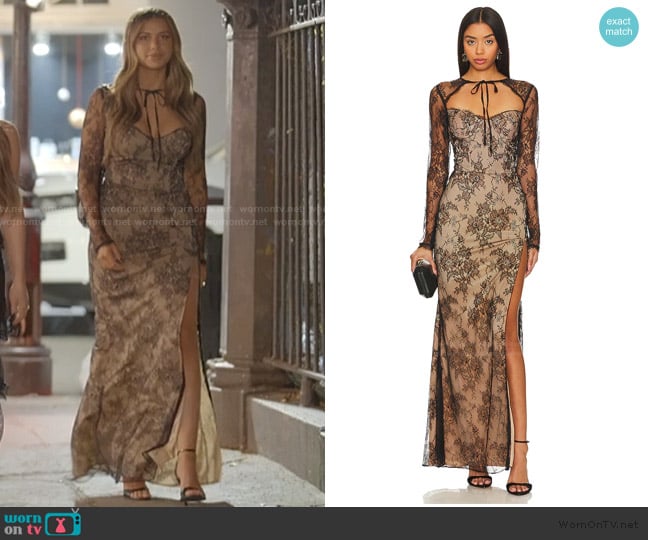 Katie May Persia Gown worn by Demi Engemann on The Secret Lives of Mormon Wives