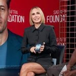 Keltie’s black mini blazer dress on E! News