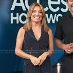 Kit’s denim mini dress on Access Hollywood
