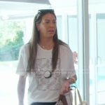 Kristen’s white graphic tee on The Valley