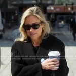 Kristin’s black fringed wrap coat on Honestly Cavallari The Headline Tour
