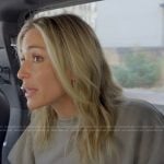 Kristin’s gray sweatshirt on Honestly Cavallari The Headline Tour