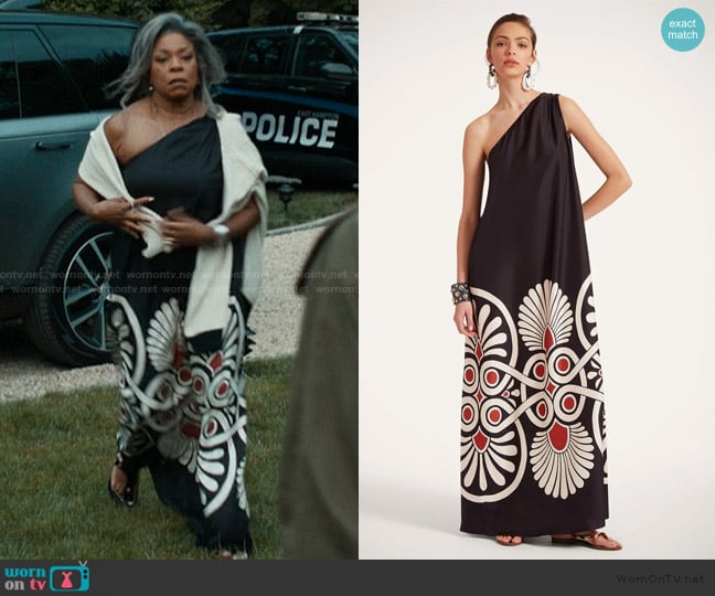 LA DoubleJ Roy Dress worn by Catherine Lancaster (Lorraine Toussaint) on The Better Sister