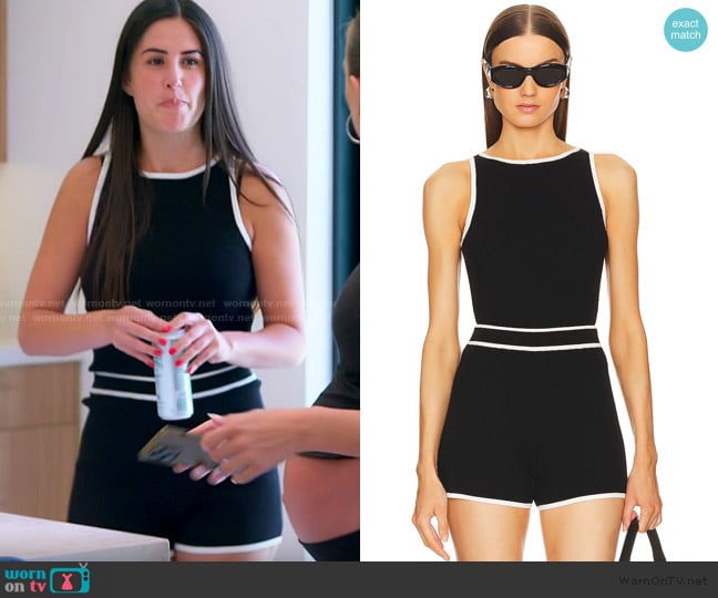 Marianna Lida Tank Top by L'Academie worn by Michelle Saniei on The Valley