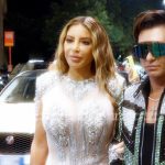 Larsa’s embellished mesh bodysuit on The Real Housewives of Miami