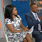 Laura’s navy heel pumps on Today
