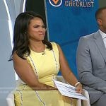 Laura’s white bow pumps on Today