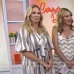 Leanne Morgan’s striped shirtdress on Today