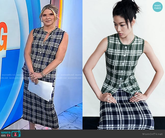Lela Rose Spring 2025 Collection worn by Jenna Bush Hager on Today