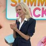 Lora McLaughlin Petersons’ denim blazer on Today