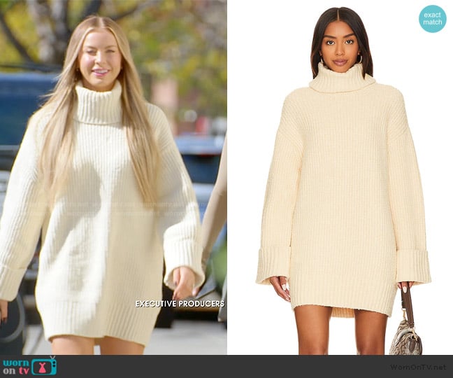Lovers and Friends Braewyn Sweater Dress worn by Mayci Neeley on The Secret Lives of Mormon Wives