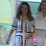 Maria’s ivory paneled shirtdress on Today
