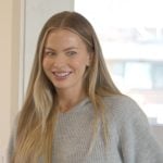 Mayci’s gray knit hoodie on The Secret Lives of Mormon Wives