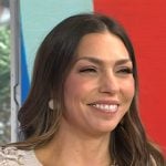 Melissa Garcia’s white and brown drop earrings on Today