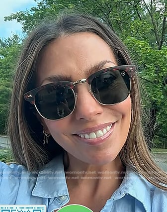 Melissa Garcia's sunglasses on Today