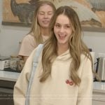 Mikayla’s cherry patch hoodie on The Secret Lives of Mormon Wives