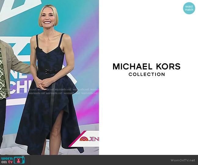 Michael Kors Collection Spring Summer 2025 Collection worn by Leslie Bibb on Today