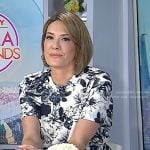 Michelle Collins’ floral tee on Today