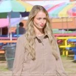Mikayla’s brown jacket and mini skirt on The Secret Lives of Mormon Wives