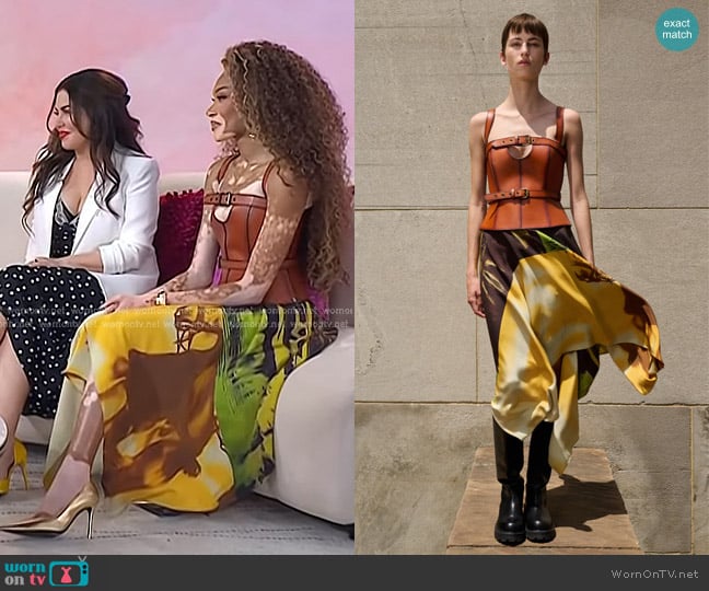 Monse Resort 2025 Collection worn by Winnie Harlow on Today