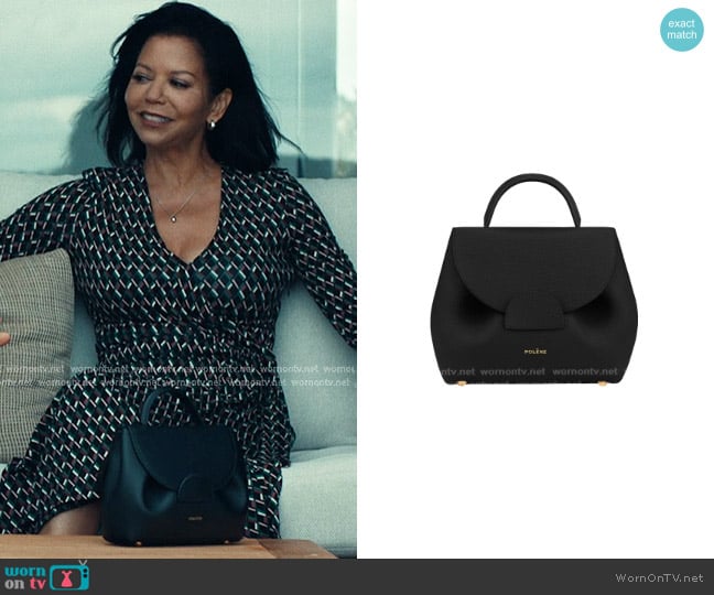 Polene Numéro Un Nano Bag worn by Gloria Reuben (Michelle Sanders) on The Better Sister