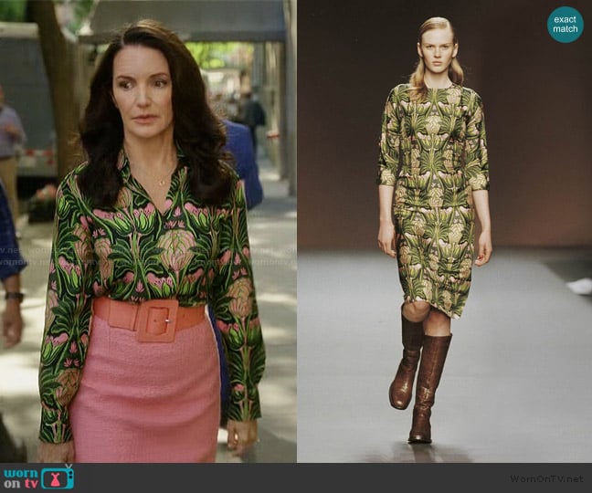 Prada 2003 Fall Winter Collection worn by Charlotte York (Kristin Davis) on And Just Like That