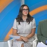 Savannah’s white slingback pumps on Today