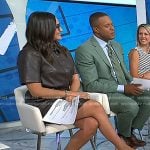 Savannah’s white slingback pumps on Today