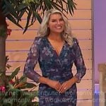 Rachel’s floral dress on The Price is Right