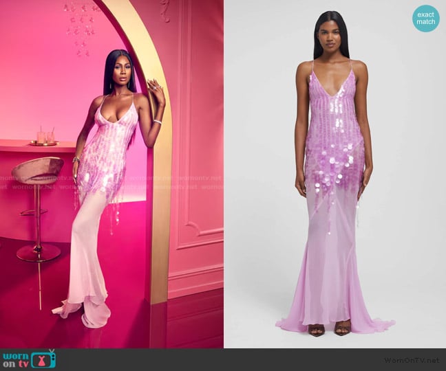 Rat & Boa Hydra Dress worn by Kiki Barth (Kiki Barth) on The Real Housewives of Miami
